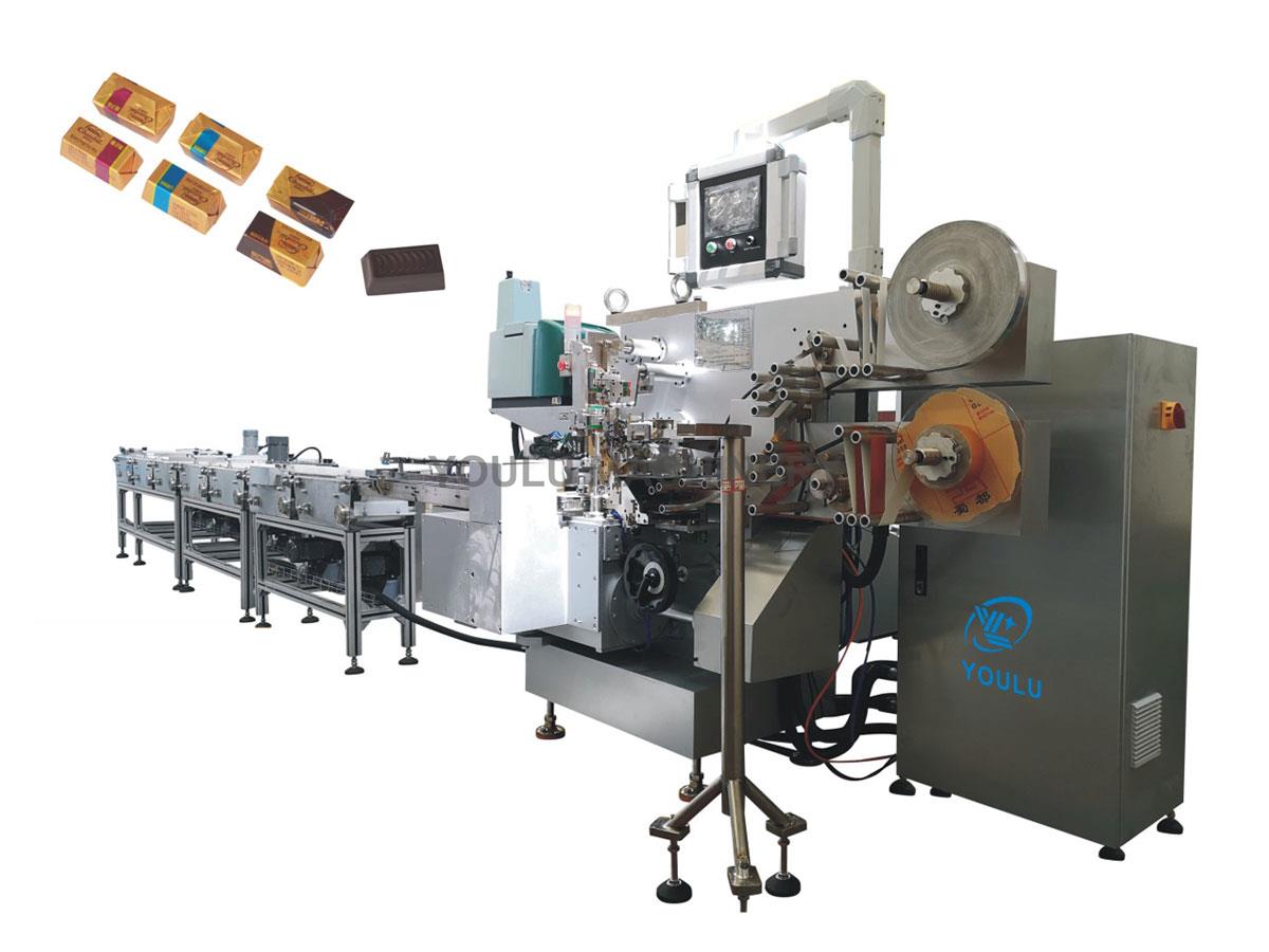 Chocolate Fold and Band Packing Machine